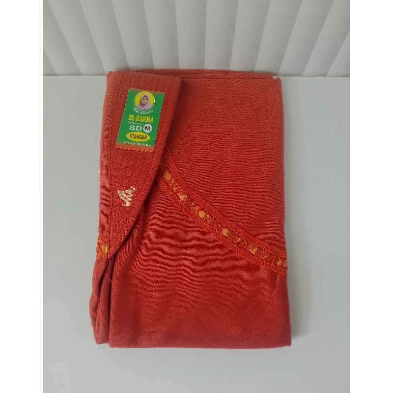 Jilbab anak sekolah robbani kw anak Paud TK SD SMP SMA dewasa warna merah bata coral teracota