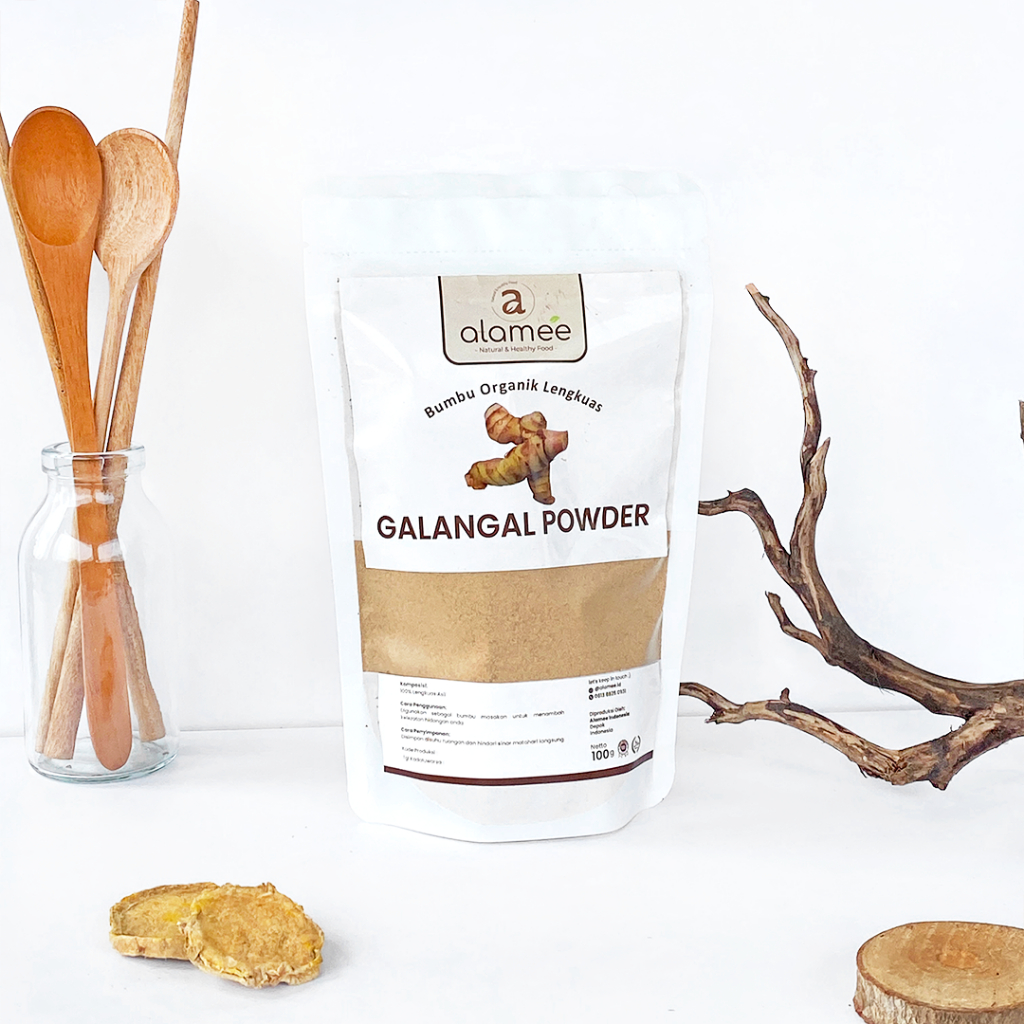

ALAMEE Lengkuas Bubuk Asli Galangal Seasoning Powder Murni Tanpa Campuran Bumbu Masak Dapur 100g