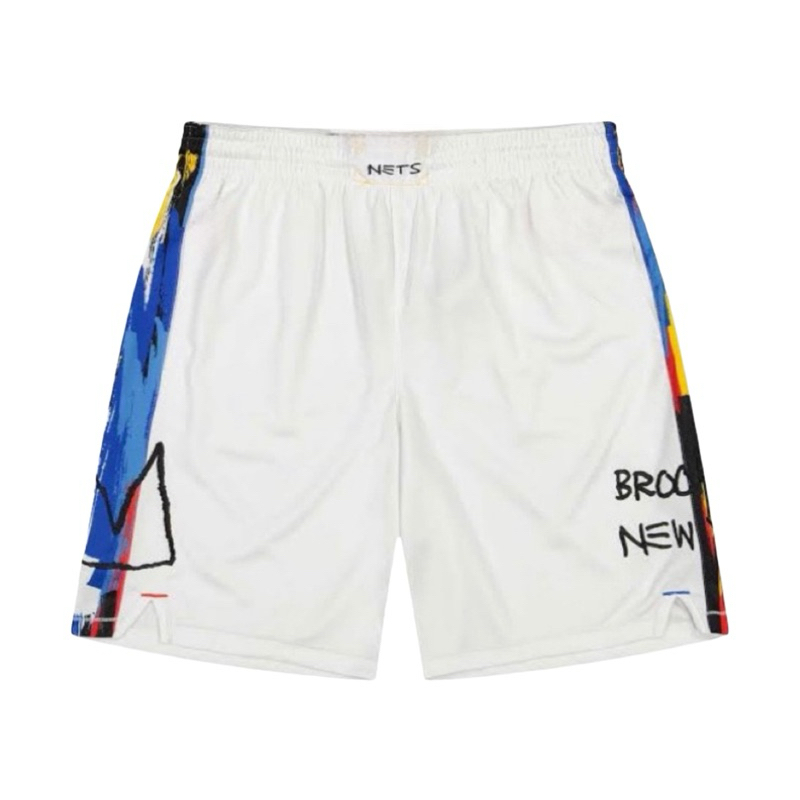 CELANA BASKET OLAHRAGA BROOKLYN NETS BKLYN CITY EDITION PUTIH 2023