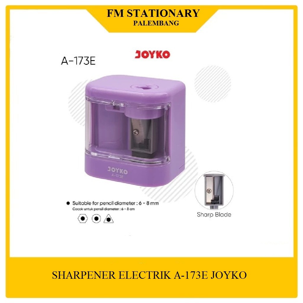 

ELECTRIC SHARPENER SERUTAN ELEKTRIK A-173E JOYKO