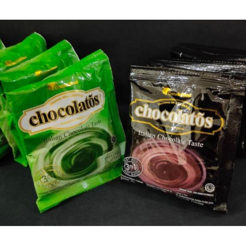 

CHOCOLATOS DRINK 1 renceng 10 sachet / Chocolatos drink coklat /Chocolatos drink matcha