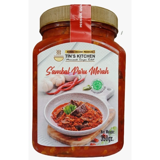 

Sambal Paru Tins Kitchen 350gr Sambal Paru Premium Tanpa Bahan Pengawet Halal MUI