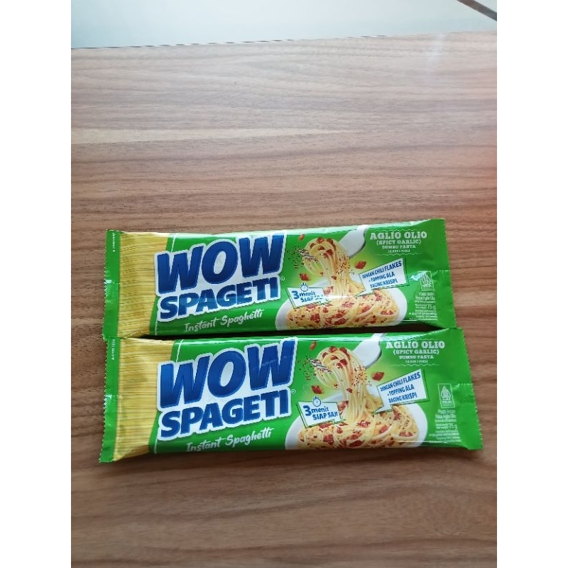 

Wow spaghetti aglio olio