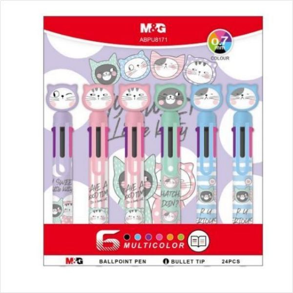 

M&G BALLPOINT 0.7MM GOOD TIME 6IN1 ABPU8171 - 10029300