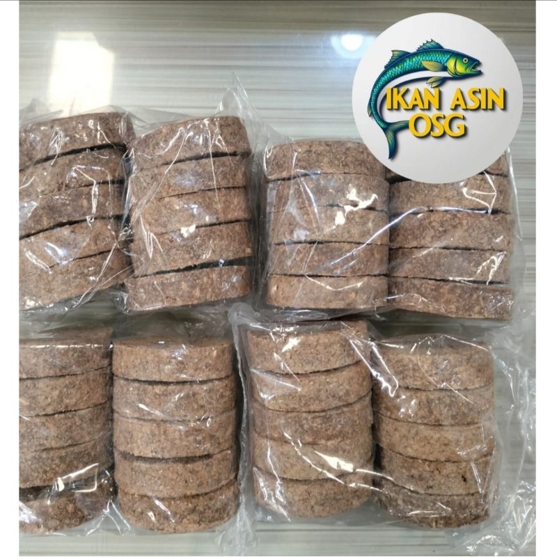 

Ikan Asin Terasi/Belacan Asli Bagansiapiapi Rokan Hilir Isi 10 keping/bungkus