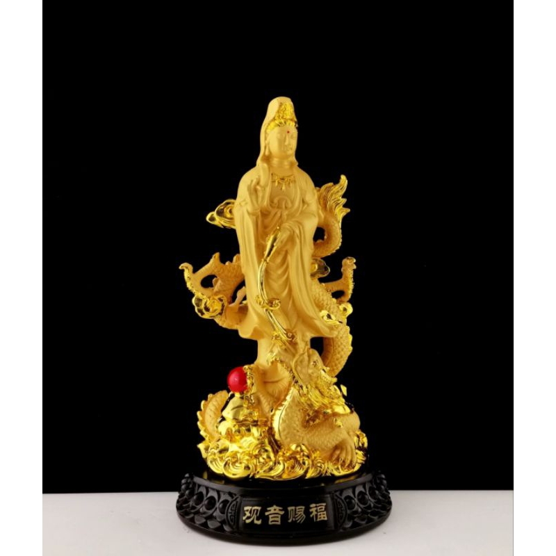 patung Kwan im / Guan yin emas