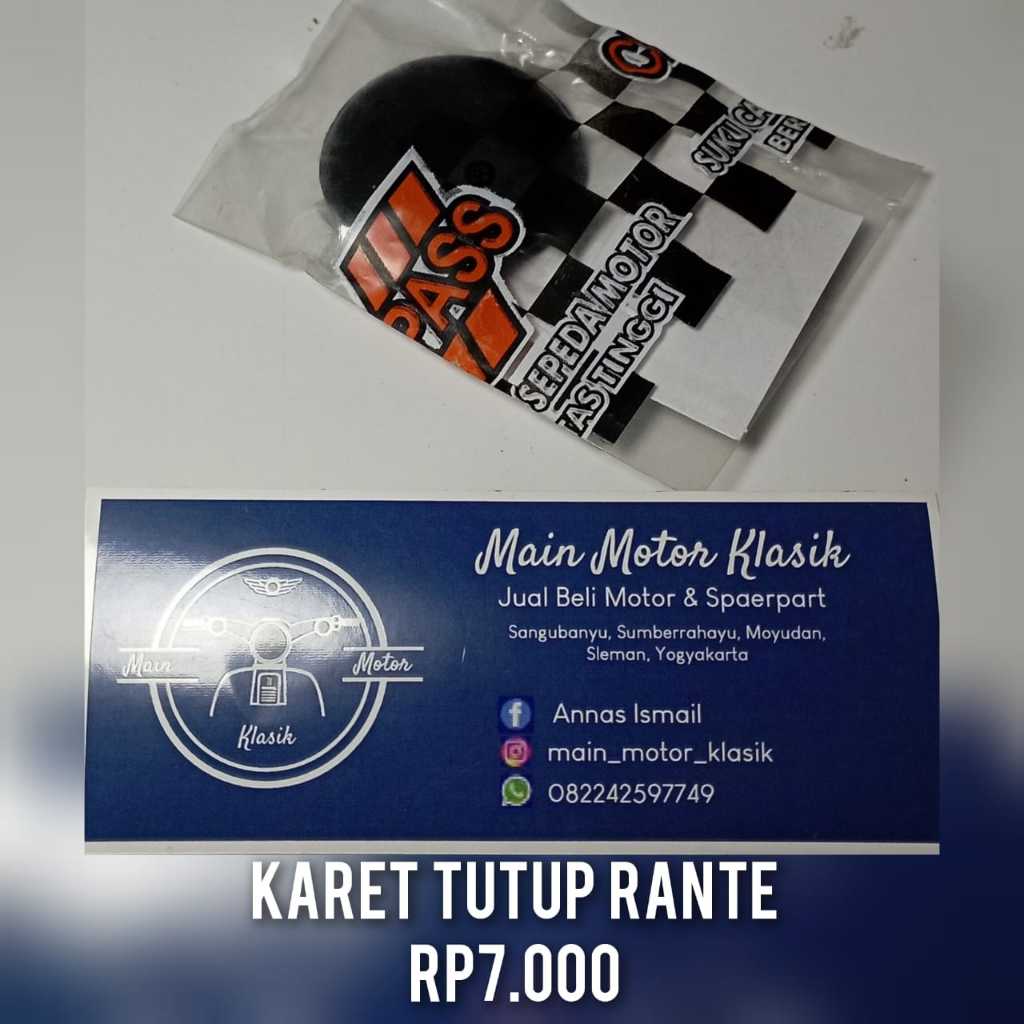 karet tutup tantai karet keteng karet sumpel keteng untuk c70 supercup honda 800 astrea