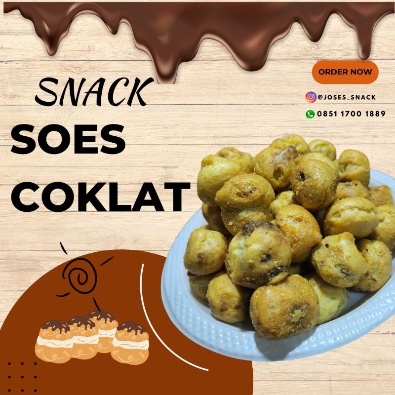 

Soes Kering Coklat