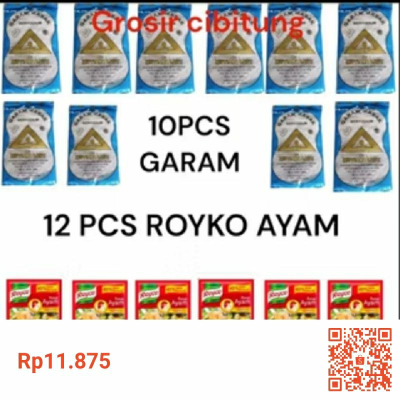 

Paket Hemat Kemasan 12 Pcs Royco Sapi