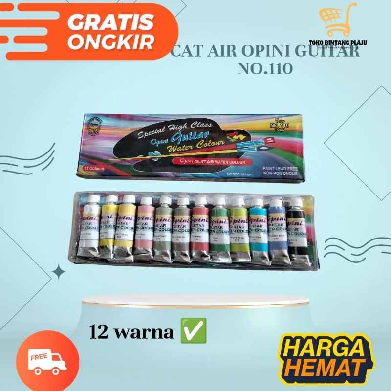 

CAT AIR OPINI GUITAR 12 WARNA
