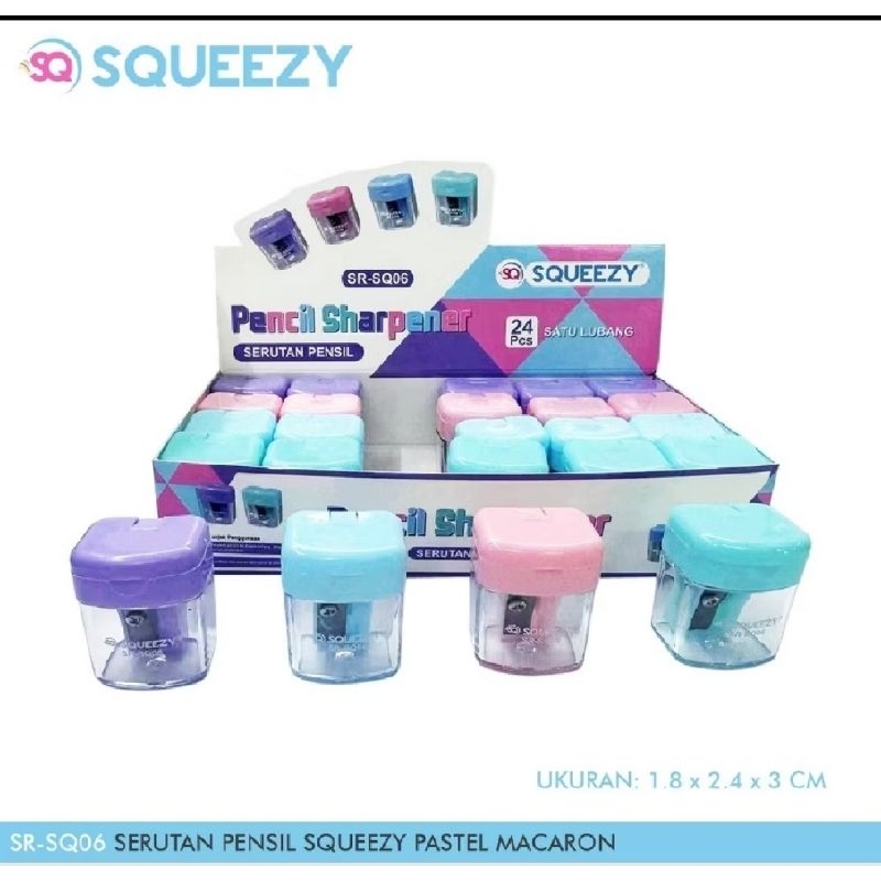 

Serutan Pensil warna pastel SR-SQ06