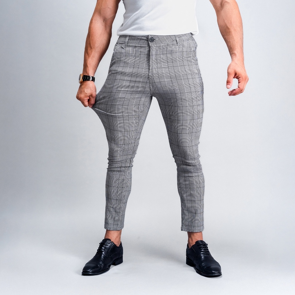 Stok terbatas NEVERES Stretch Tech Chino Pants