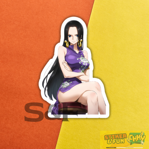 

Stiker Sticker Vinyl Laminasi BOA HANCOCK ONE PIECE Vol 5