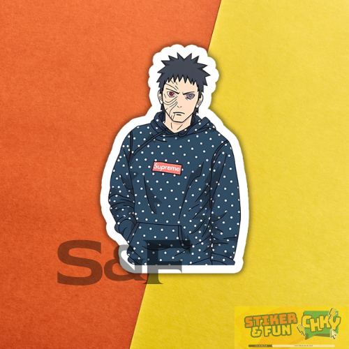 

Stiker Sticker Vinyl Laminasi OBITO SUPREME