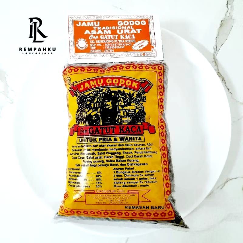 

jamu godogan tradisional asam urat cap gatot kaca