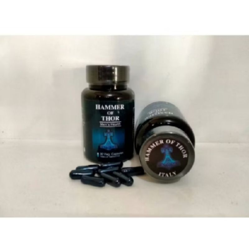 HAMMER OF THOR BLACK 100% Original kapsul hitam asli Italy