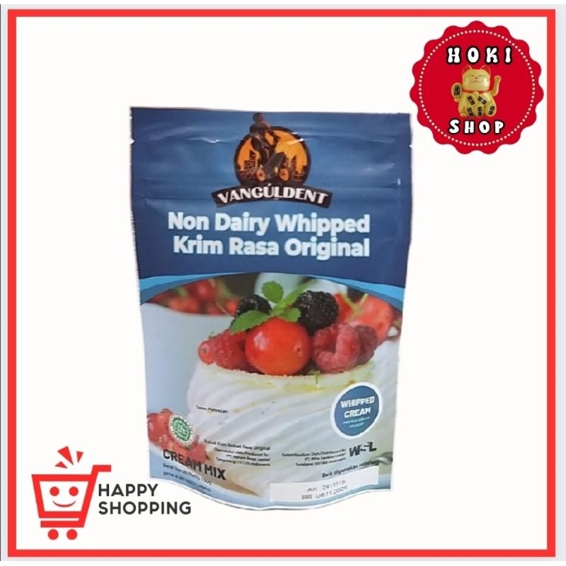 

Vangulden Whip Cream Bubuk 100gr / Whip Cream Original / Whip Krim