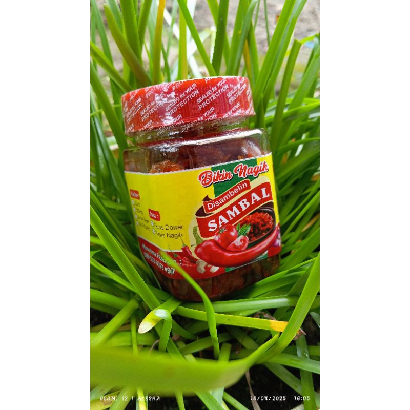 

PAKET 2Pcs Disambelin SAMBAL CUMI dan UDANG DOWER. FREE 2Pcs Sambal Sachet Varian Ayam Suwir dan Ati ampela
