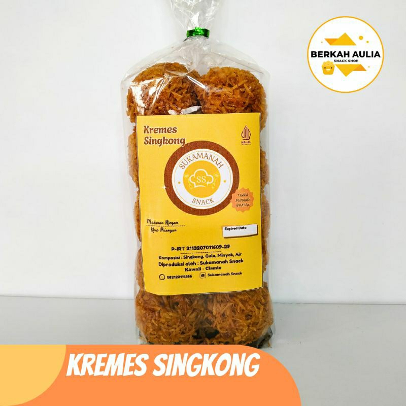 

Kremes Singkong Super Renyah - Gurih, Manis, Kriuknya Bikin Nagih!