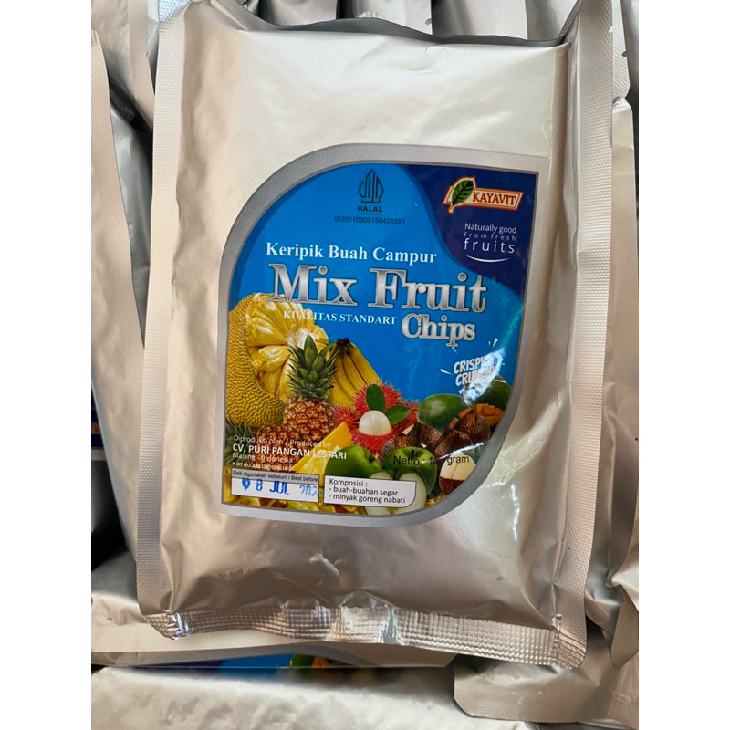 

Keripik Buah Mix dan Nangka 100gr