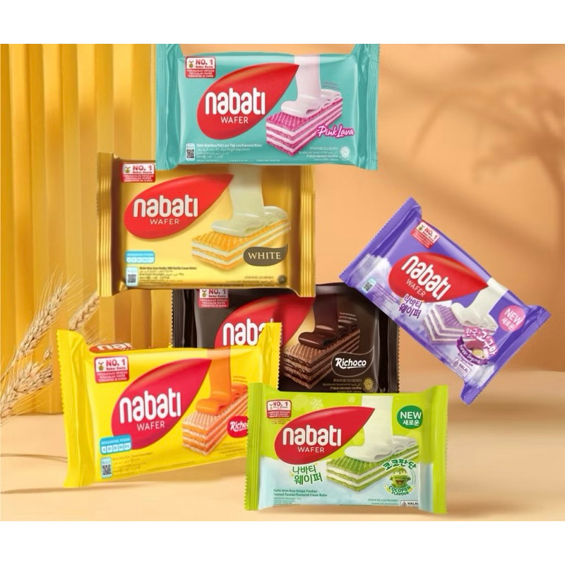 

Wafer Nabati 5pcs x 110gr All Variant