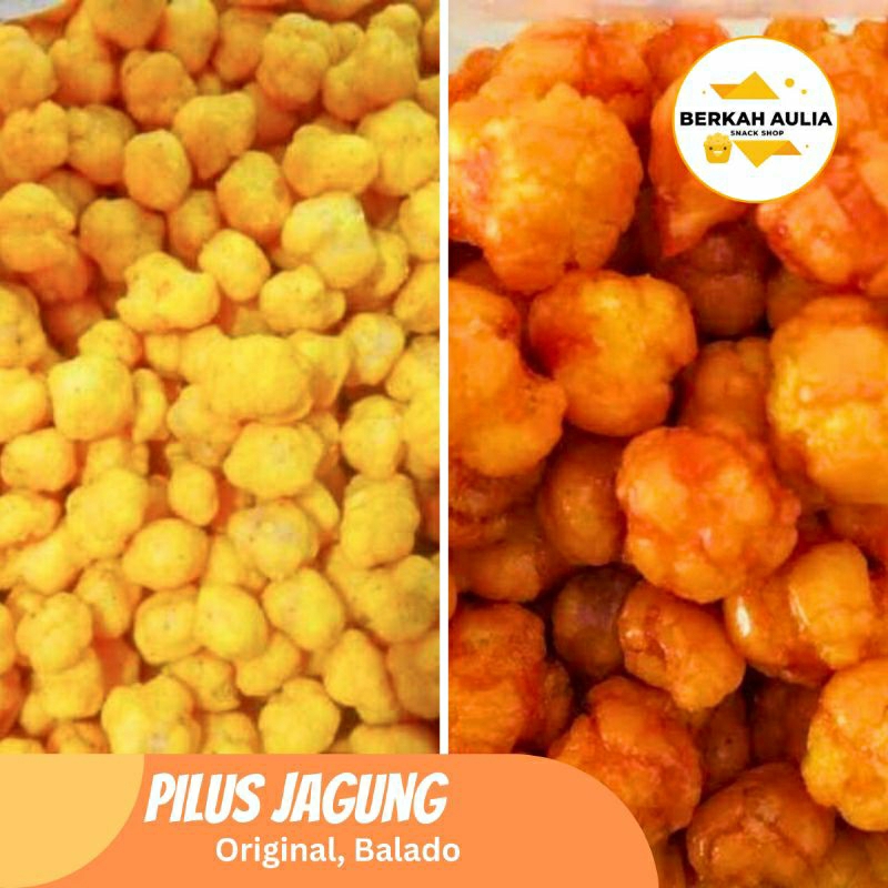 

Pilus Jagung - Original & Pedas - Kriuk Gurih! Cemilan Renyah Bikin Nagih!