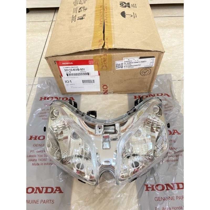 33110 KVB 930 REFLEKTOR LAMPU DEPAN VARIO KARBU 110 CW ORIGINAL AHM