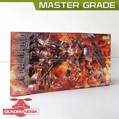[MG] RX-0 Unicorn Gundam HD Color + MS Cage