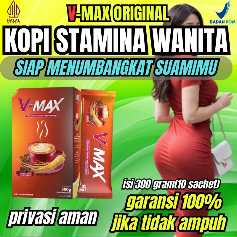 

VMAX Kopi Original untuk Stamina Wanita Tahan Lama 100% BPOM-Kopi Gingseng Rasa Coklat kopi vmax kopi gairah wanita