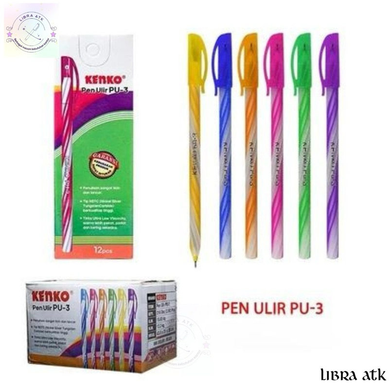 

pulpen ulir kenko per pcs
