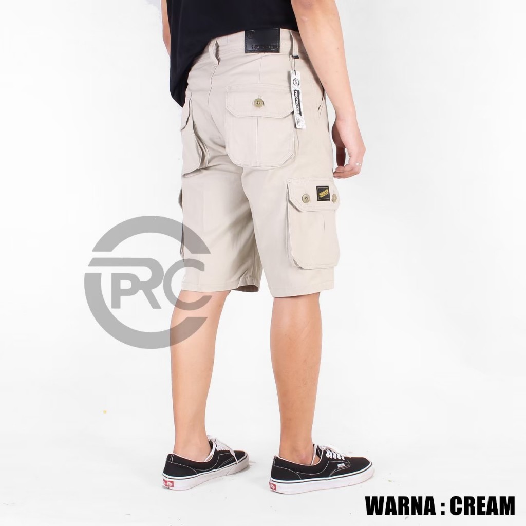 Celana Cargo Pendek Pria Protector Warna Krem Celana Pdl Celana Gunung Celana Pendek Santai