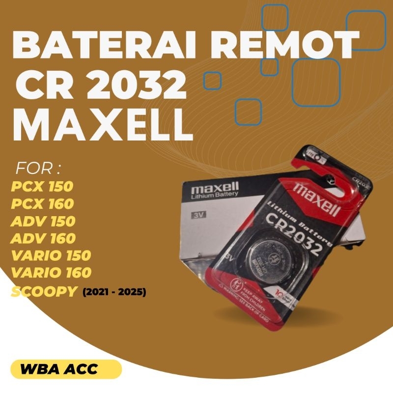 Baterai remot motor PCX 150 PCX 160