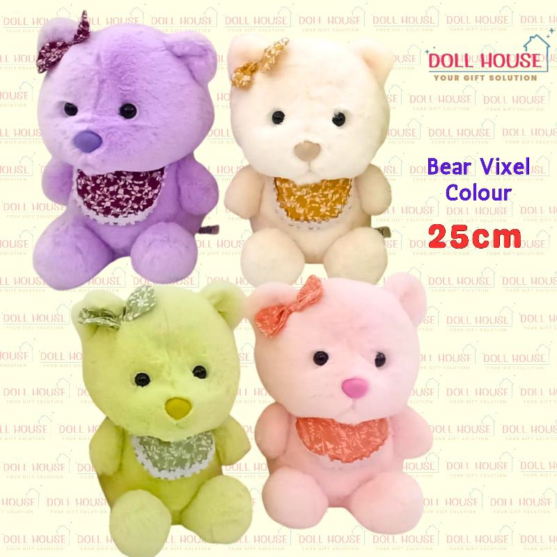 Boneka Beruang Warna / Boneka Bear Mini / Boneka Teddy Bear / Boneka Beruang Mini