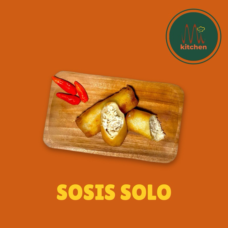 

MI KITCHEN SOSIS SOLO FROZEN FOOD - ISI 10PCS ISIAN AYAM UKURAN REGULAR