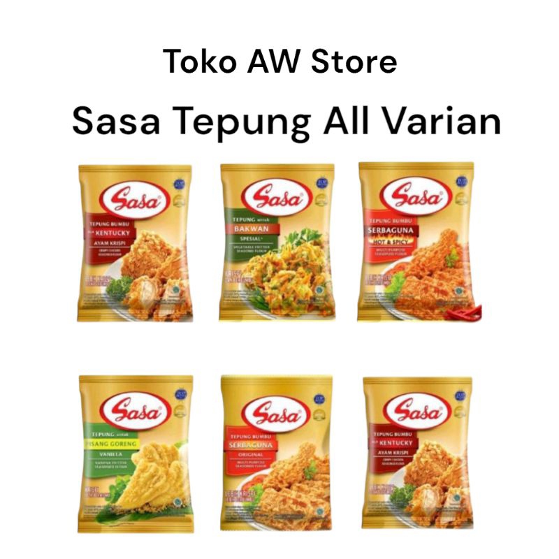 

Sasa Tepung Bumbu 225 gram l Bumbu Masak Instan Serbaguna l Makanan