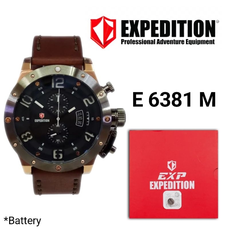 Baterai jam tangan expedition E6381M