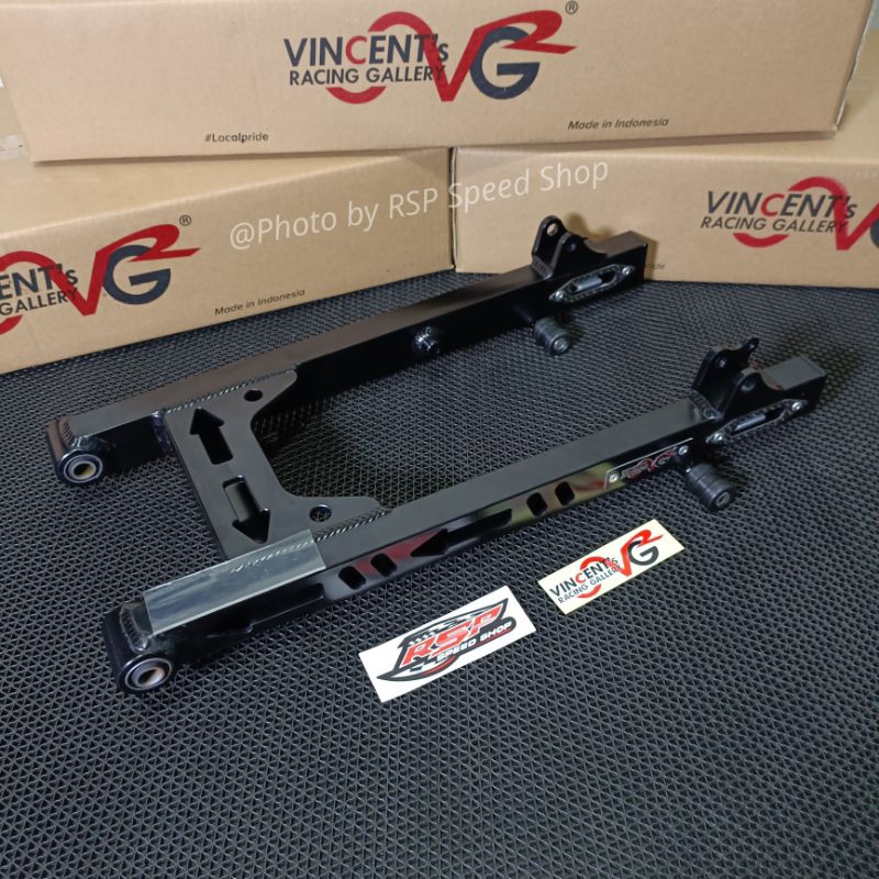 SWING ARM SLEEP ENGINE VRG JUPITER-Z COAK PANAH ORIGINAL VINCENT'S RACING GALLERY (BLACK)