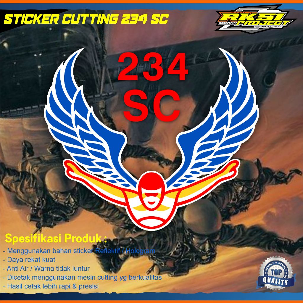 Sticker Cutting 234 SC