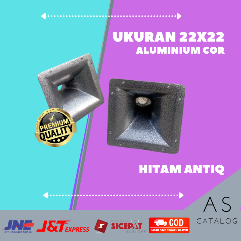 horn tweeter 22x22 horn tweeter corong 22x22 diral horn tweeter aluminium cor