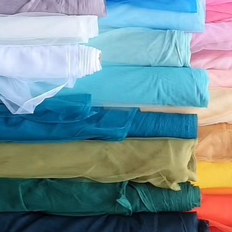 Kain Tile Polos Lembut Meteran Panjang150cm x Lebar0,5m Untuk Accessoris Kebaya/Accessoris Kado