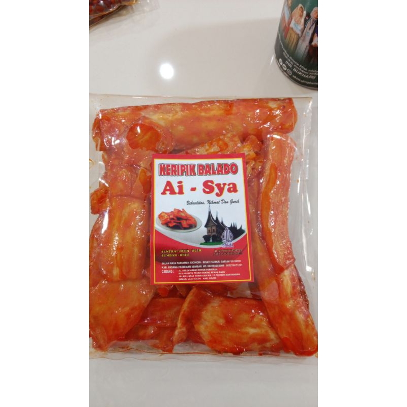 

keripik balado panjang
