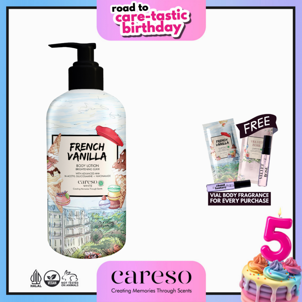 CARESO - Body Lotion - French Vanilla 300ML
