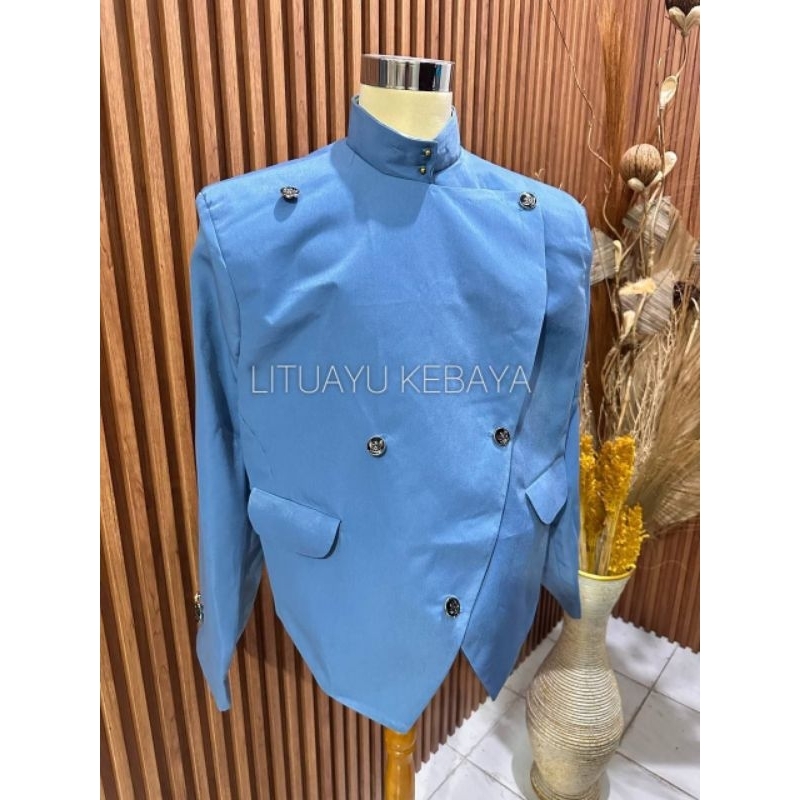 [Premium] Beskap Solo Pres, Polos / Beskap Adat Jawa