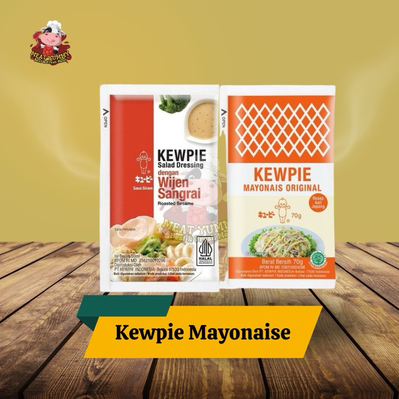 Kewpie Wijen Sangrai & Mayonaise Sachet