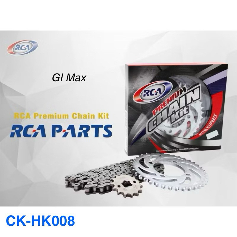 RCA PREMIUM CHAIN KIT GEAR SET GI Max