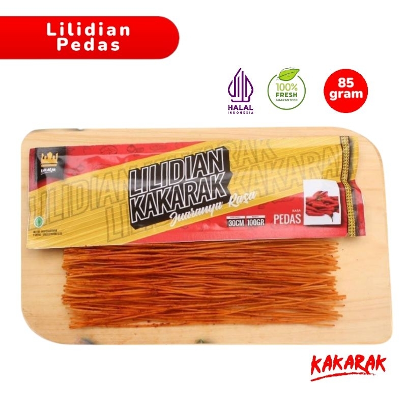 

Lilidian Kakarak 85gr - Pedas