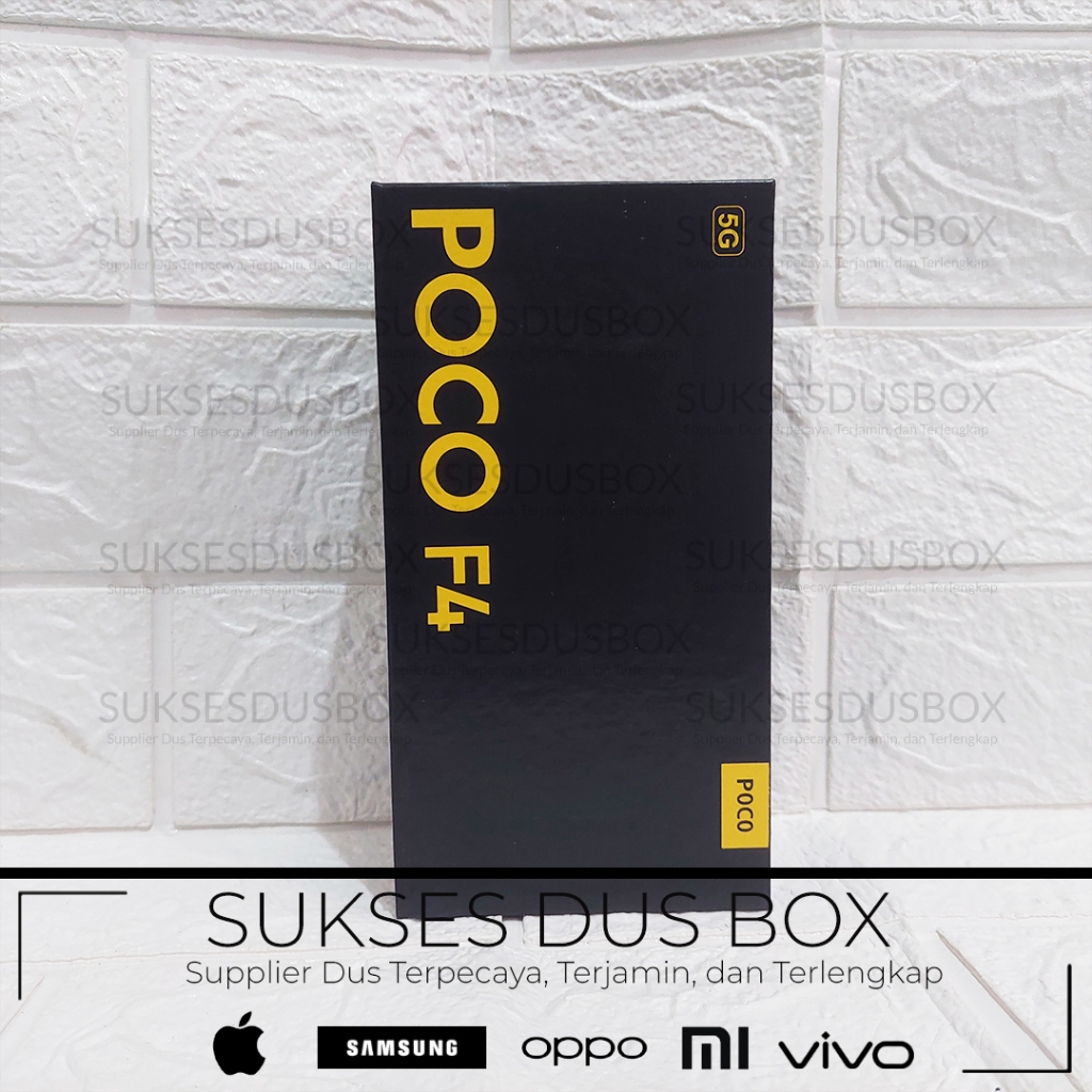 DUS BOX POCO F4 - F4 GT FREE STIKER & FULLSET AKSESORIS