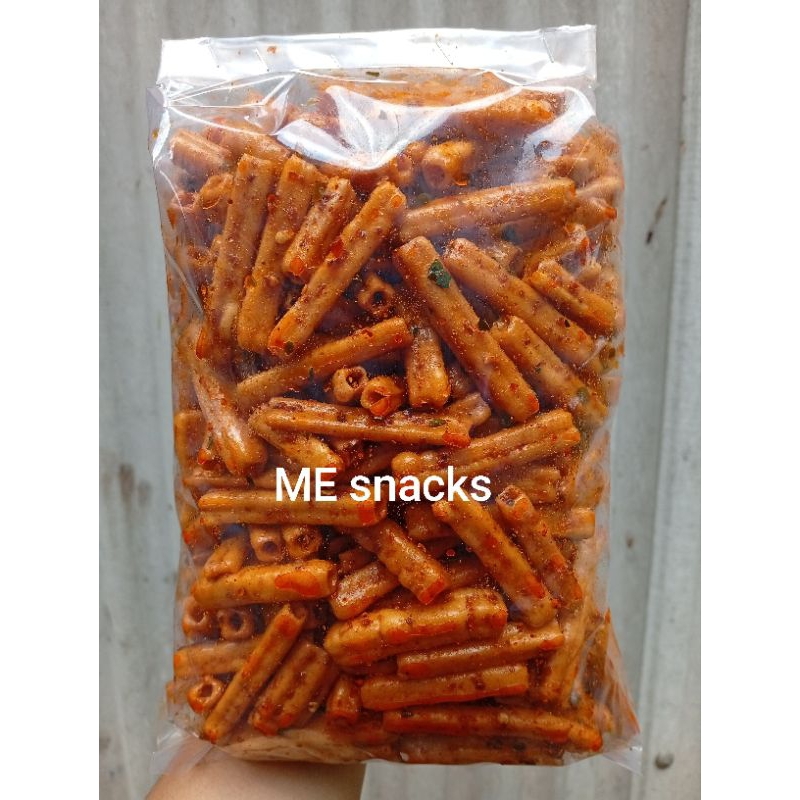 

Sebalak kering Potato/ kentang/kerupuk potato pedas daun jeruk 1kg