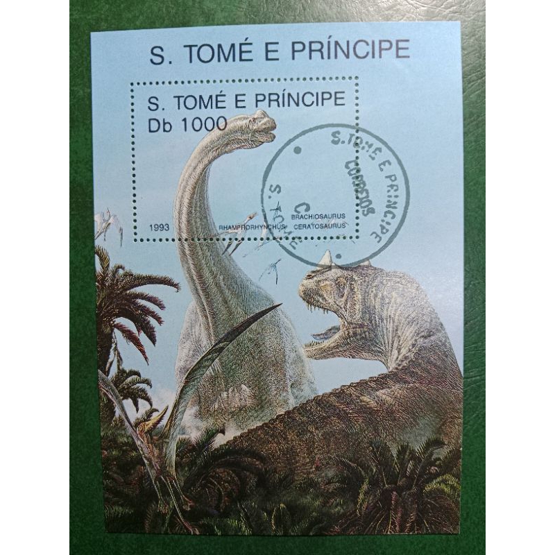 

Prangko SS Souvenir Sheet Sao Torne E Principe ( Negara terkecil Afrika) Tahun 1993