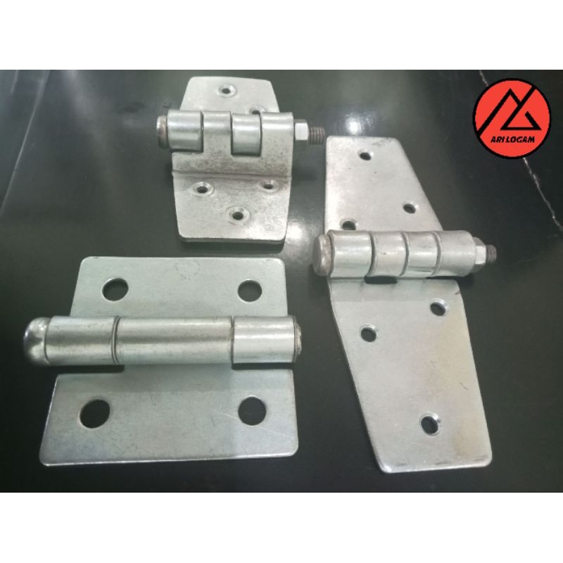 Ornamen Pagar Besi Engsel Tengah Kupu Panjang dan Pendek dan Engsel Pintu Garasi